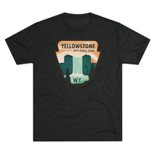 Load image into Gallery viewer, Yellowstone National Park Men's Tri-Blend Crew Tee