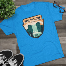 Load image into Gallery viewer, Yellowstone National Park Men's Tri-Blend Crew Tee