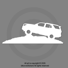 Load image into Gallery viewer, 4Runner Windshield Window on Hill Decal Sticker Easter Egg (2 count)