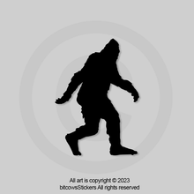 Load image into Gallery viewer, BitcowsStickers.com bigfoot