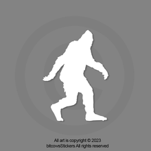 Load image into Gallery viewer, BitcowsStickers.com bigfoot