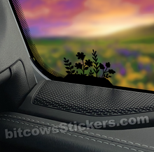 Load image into Gallery viewer, Flower Garden Easter egg Windshield Decal Sticker