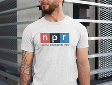 Load image into Gallery viewer, NPR National Propaganda T-shrit Men's Tri-Blend Crew Tee