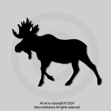 Load image into Gallery viewer, Moose Family Windshield Window Decal Sticker Easter Egg