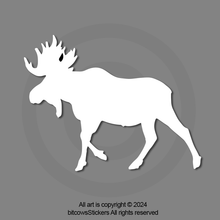 Load image into Gallery viewer, Moose Family Windshield Window Decal Sticker Easter Egg
