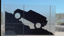 Load and play video in Gallery viewer, Jeep Replacement Windshield Decal JK OEM Sticker one left one right (2 count)