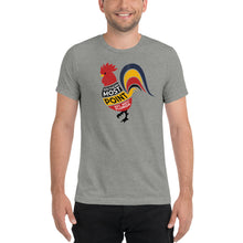Load image into Gallery viewer, Key West Southernmost Point Rooster Short Wleeve Men's Tri-Blend Crew Tee