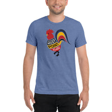 Load image into Gallery viewer, Key West Southernmost Point Rooster Short Wleeve Men's Tri-Blend Crew Tee