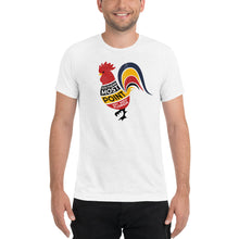 Load image into Gallery viewer, Key West Southernmost Point Rooster Short Wleeve Men's Tri-Blend Crew Tee