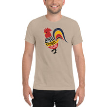 Load image into Gallery viewer, Key West Southernmost Point Rooster Short Wleeve Men's Tri-Blend Crew Tee