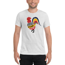 Load image into Gallery viewer, Key West Southernmost Point Rooster Short Wleeve Men's Tri-Blend Crew Tee