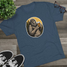 Load image into Gallery viewer, Sasquatch Brew (Bigfoot Beer) Men's Tri-Blend Crew Tee