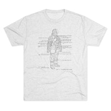 Load image into Gallery viewer, Nasa Apollo space suit Men's Tri-Blend Crew Tee