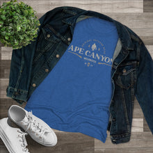 Load image into Gallery viewer, Sasquatch Ape Canyon Vintage Women's Tri-blend Tee