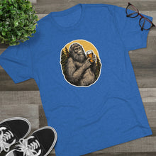 Load image into Gallery viewer, Sasquatch Brew (Bigfoot Beer) Men's Tri-Blend Crew Tee