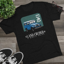 Load image into Gallery viewer, FJ40 Land Cruiser Men's Tri-Blend Crew Tee