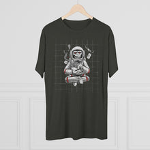 Load image into Gallery viewer, Space monkey Apollo 8 astronaut  Men's Tri-Blend Crew Tee