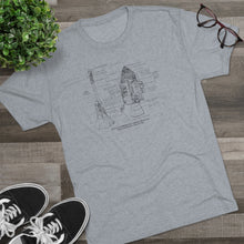 Load image into Gallery viewer, Apollo Command Service Module Space Men's Tri-Blend Crew Tee