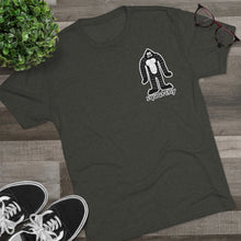 Load image into Gallery viewer, Bigfoot Sasquatch Yeti Men's Tri-Blend Crew Soft Tee