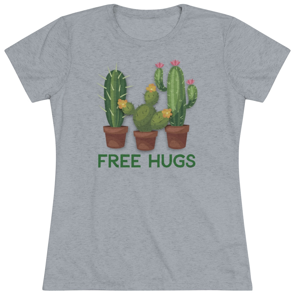 Free Hugs Cactus Shirt Women's Triblend Tee