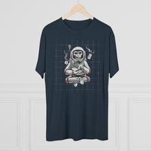 Load image into Gallery viewer, Space monkey Apollo 8 astronaut  Men's Tri-Blend Crew Tee