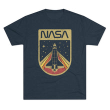 Load image into Gallery viewer, Classic Nasa Space Shuttle Shirt Men's Tri-Blend Crew Tee
