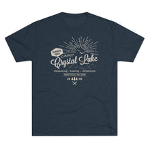 Load image into Gallery viewer, Crystal Lake Summer Camp Vintage Men's Tri-Blend Crew Tee