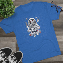 Load image into Gallery viewer, Space monkey Apollo 8 astronaut  Men's Tri-Blend Crew Tee