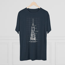 Load image into Gallery viewer, Apollo Command and Service Module (CSM) Men's Tri-Blend Crew Tee