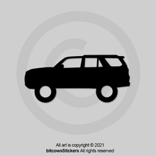 Load image into Gallery viewer, 4Runner Windshield Window Decal Sticker  Easter Egg (2 count) bitcowsstickers.com