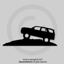 Load image into Gallery viewer, 4Runner Windshield Window on Hill Decal Sticker Easter Egg (2 count)