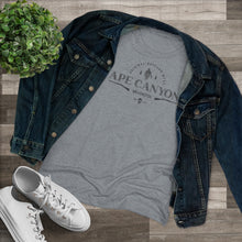 Load image into Gallery viewer, Sasquatch Ape Canyon Vintage Women's Tri-blend Tee