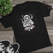 Load image into Gallery viewer, Space monkey Apollo 8 astronaut  Men's Tri-Blend Crew Tee