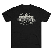 Load image into Gallery viewer, Ogopogo Lake Monster Soft Vintage Men's Tri-Blend Crew Tee