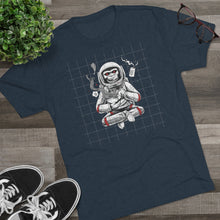 Load image into Gallery viewer, Space monkey Apollo 8 astronaut  Men's Tri-Blend Crew Tee