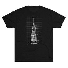 Load image into Gallery viewer, Apollo Command and Service Module (CSM) Men's Tri-Blend Crew Tee