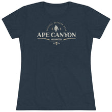 Load image into Gallery viewer, Sasquatch Ape Canyon Vintage Women's Tri-blend Tee
