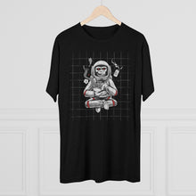 Load image into Gallery viewer, Space monkey Apollo 8 astronaut  Men's Tri-Blend Crew Tee