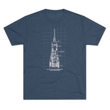 Load image into Gallery viewer, Apollo Command and Service Module (CSM) Men's Tri-Blend Crew Tee