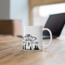 Load image into Gallery viewer, I want to leave ufo alien mug for coffee or tea