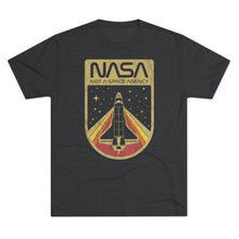 Load image into Gallery viewer, Not A Space Agency  (NASA) Men's Tri-Blend Crew Tee