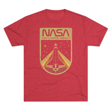 Load image into Gallery viewer, Not A Space Agency  (NASA) Men's Tri-Blend Crew Tee