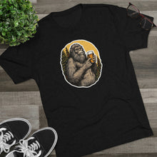 Load image into Gallery viewer, Sasquatch Brew (Bigfoot Beer) Men's Tri-Blend Crew Tee