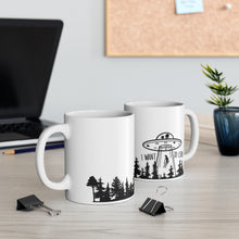 Load image into Gallery viewer, I want to leave ufo alien mug for coffee or tea