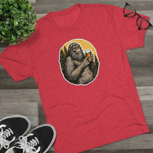 Load image into Gallery viewer, Sasquatch Brew (Bigfoot Beer) Men's Tri-Blend Crew Tee