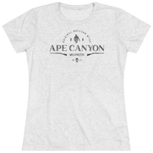 Load image into Gallery viewer, Sasquatch Ape Canyon Vintage Women's Tri-blend Tee