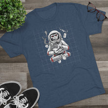Load image into Gallery viewer, Space monkey Apollo 8 astronaut  Men's Tri-Blend Crew Tee