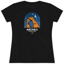 Load image into Gallery viewer, Arches Utah National Park Women's Tri-blend Tee