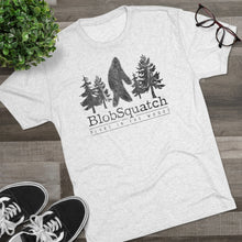 Load image into Gallery viewer, Blobsquatch Bigfoot Sasquatch Men's Tri-Blend Crew Tee