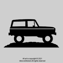 Load image into Gallery viewer, Classic Ford Bronco Windshield Decal Sticker Easter Egg (2 count)